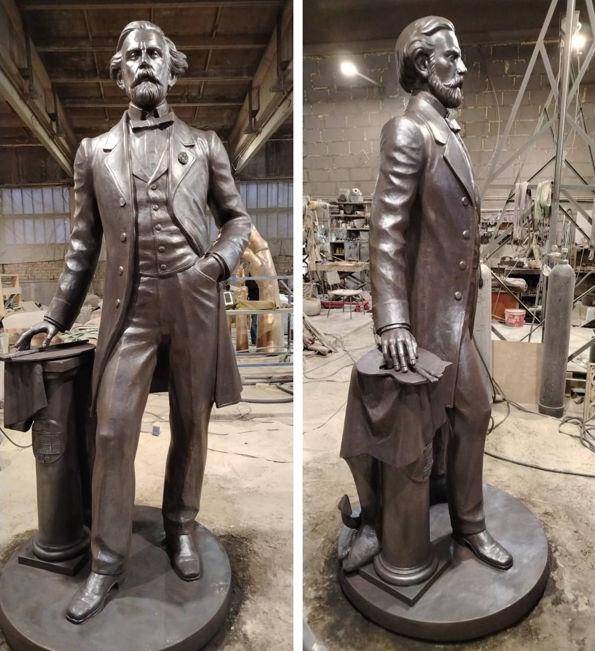 Саратовцам показали памятник Алексею Боголюбову